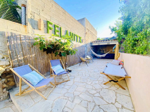 Mallorquinisches Stadthaus Dorfhaus mit Garten in Felanitx