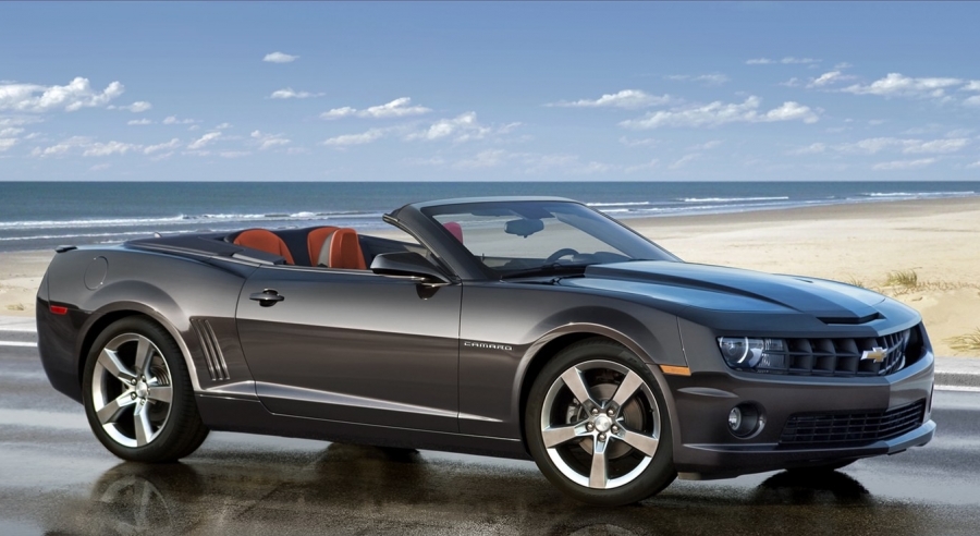 Offshore Mallorca Chevrolet Camaro Cabrio 4 Personen Mietwagen Mallorca